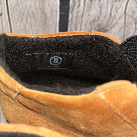 Bogner Winter Suede Boots Shoes Tan Women’s Size 10 Beige Snow Outdoor Neutral - Picture 5 of 8